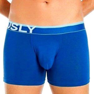 Obviously EveryMan 3 inch Leg Boxer Brief BLUE - B00